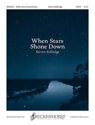 When Stars Shone Down SATB choral sheet music cover Thumbnail